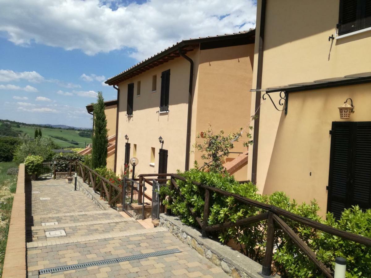 Appartamento Finestra Della Val D'Orcia Contignano Esterno foto